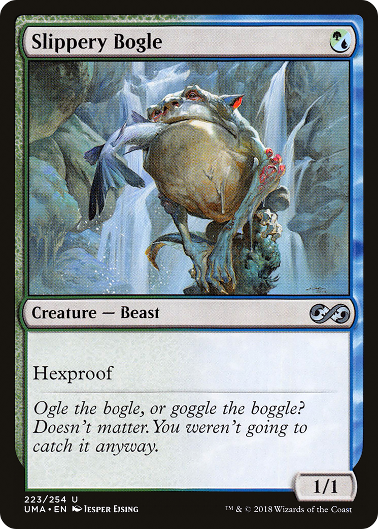 Slippery Bogle (UMA-223)  Foil - Ultimate Masters