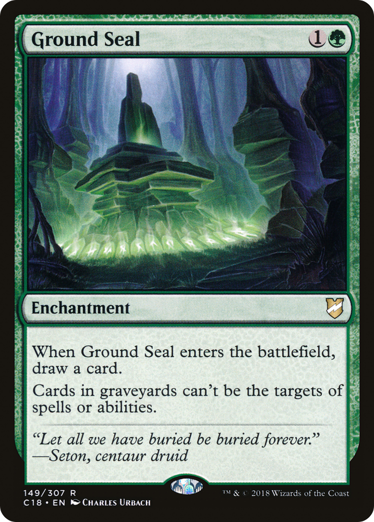Ground Seal (C18-149)  - Commander 2018