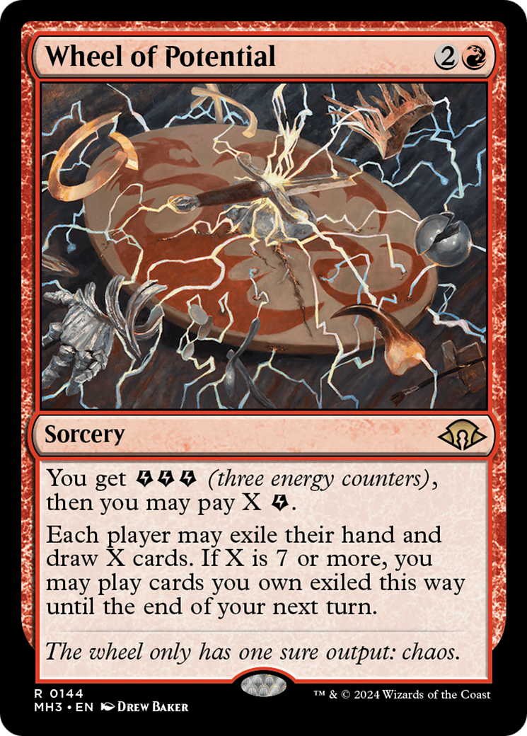 Wheel of Potential (MH3-144)  - Modern Horizons 3