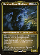 Karador, Ghost Chieftain (Foil Etched) (2X2-514)  Foil - Double Masters 2022