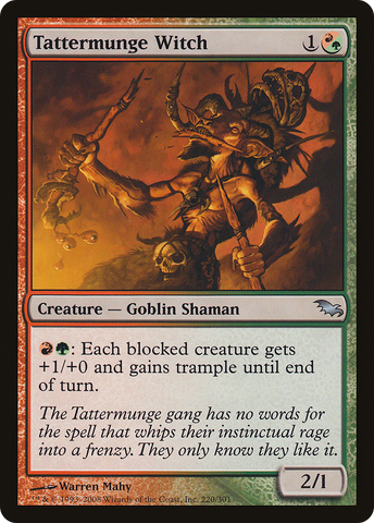Tattermunge Witch (SHM-220)  - Shadowmoor