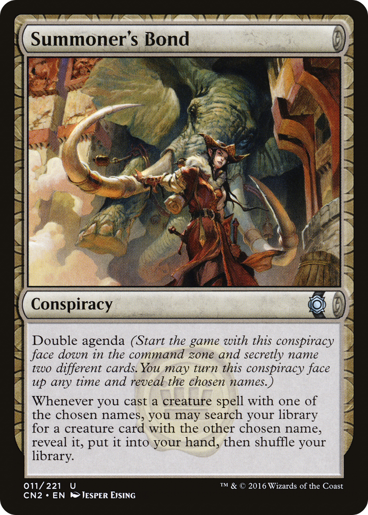 Summoner's Bond (CN2-011)  - Conspiracy: Take the Crown