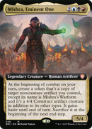 Mishra, Eminent One (Extended Art) (BRC-048)  - The Brothers' War Commander: (Extended Art)
