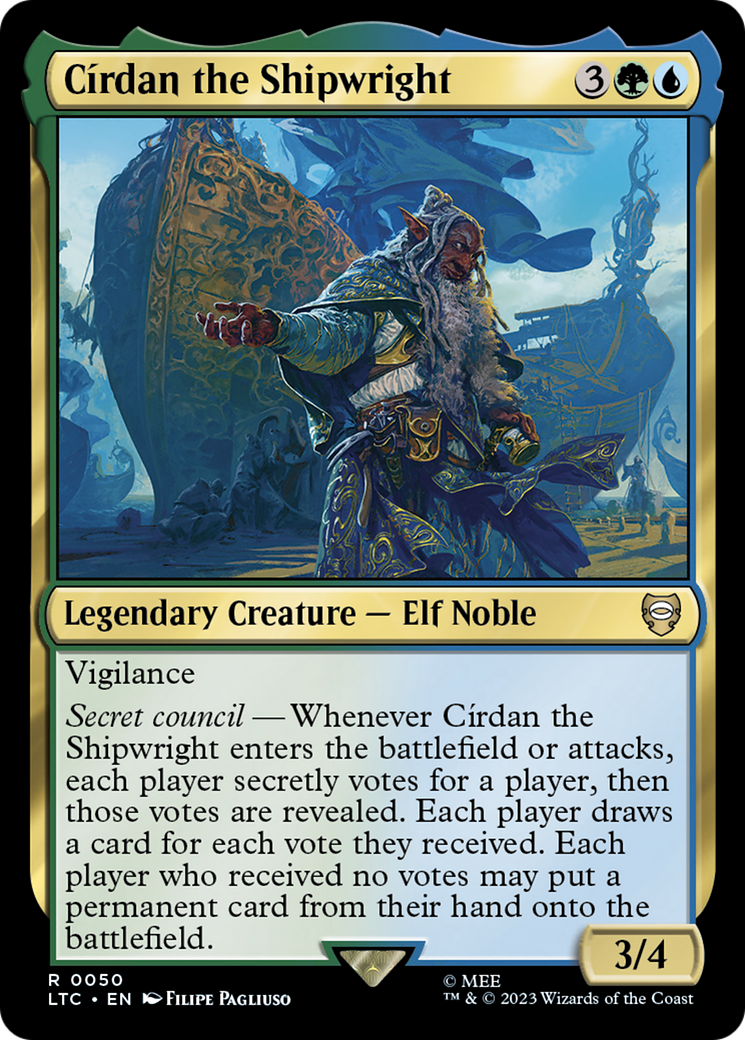Cirdan the Shipwright (LTC-050)  - Tales of Middle-earth Commander