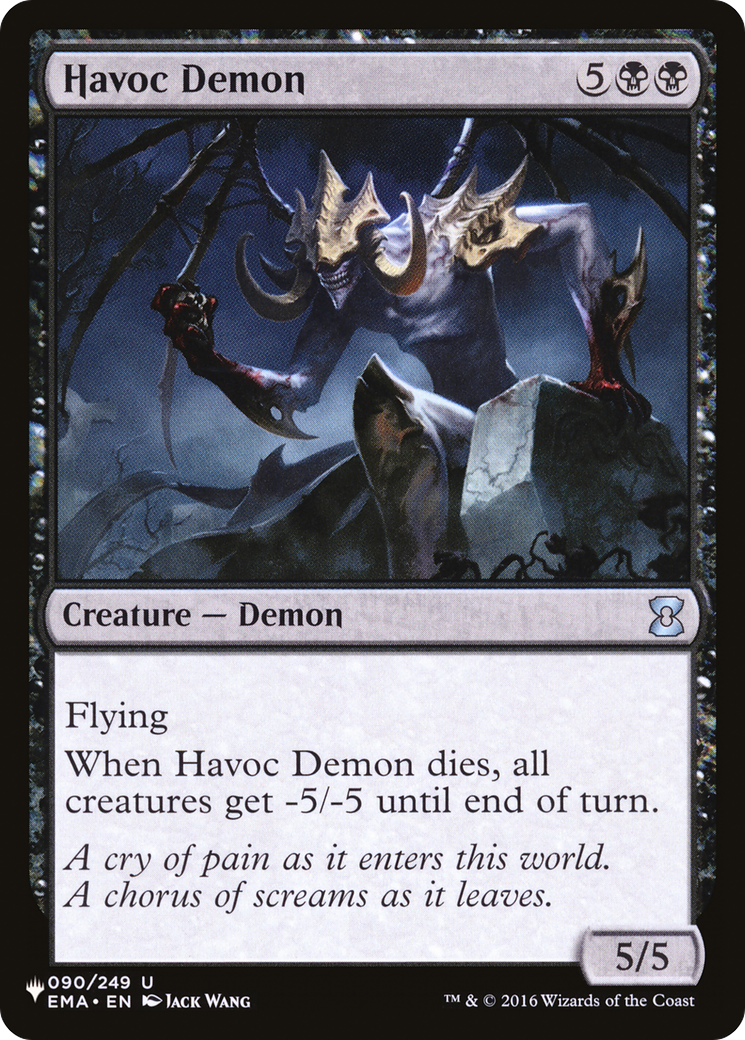 Havoc Demon (LIST-EMA-90)  - The List