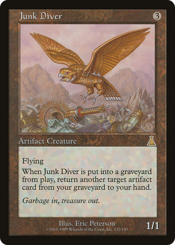 Junk Diver (UDS-132)  Foil - Urza's Destiny