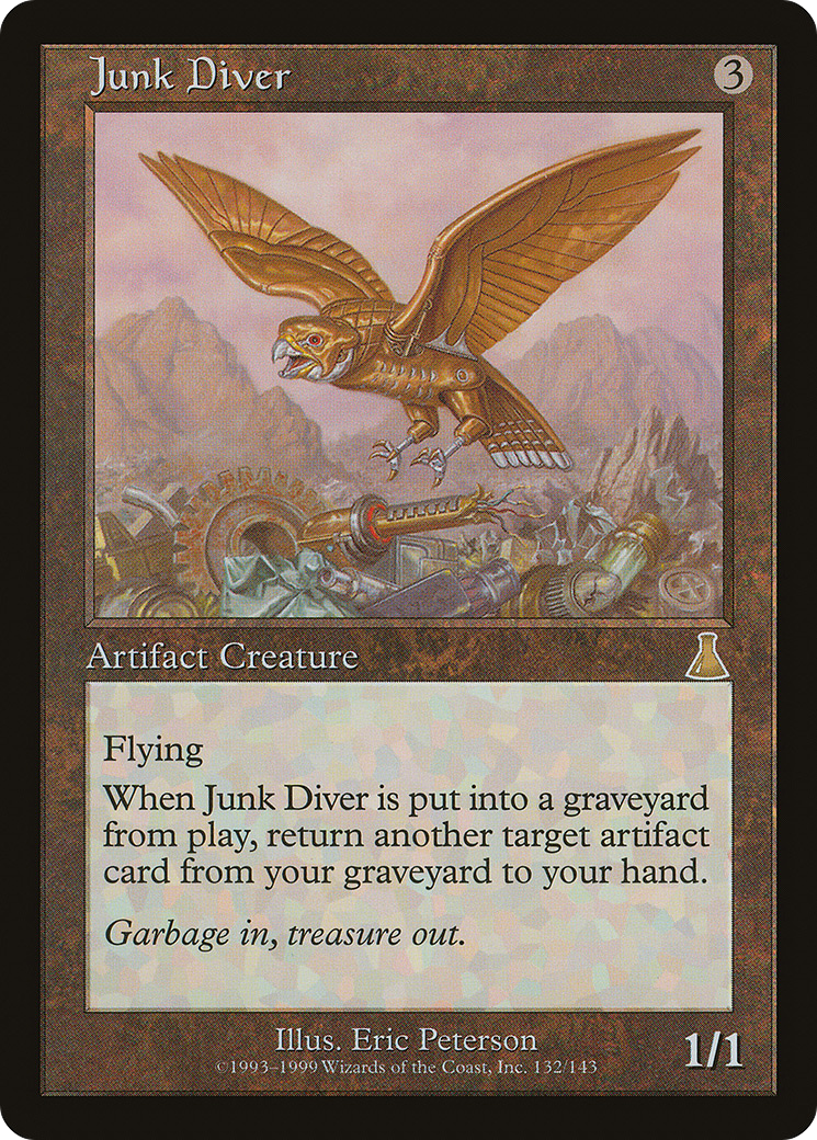 Junk Diver (UDS-132)  - Urza's Destiny