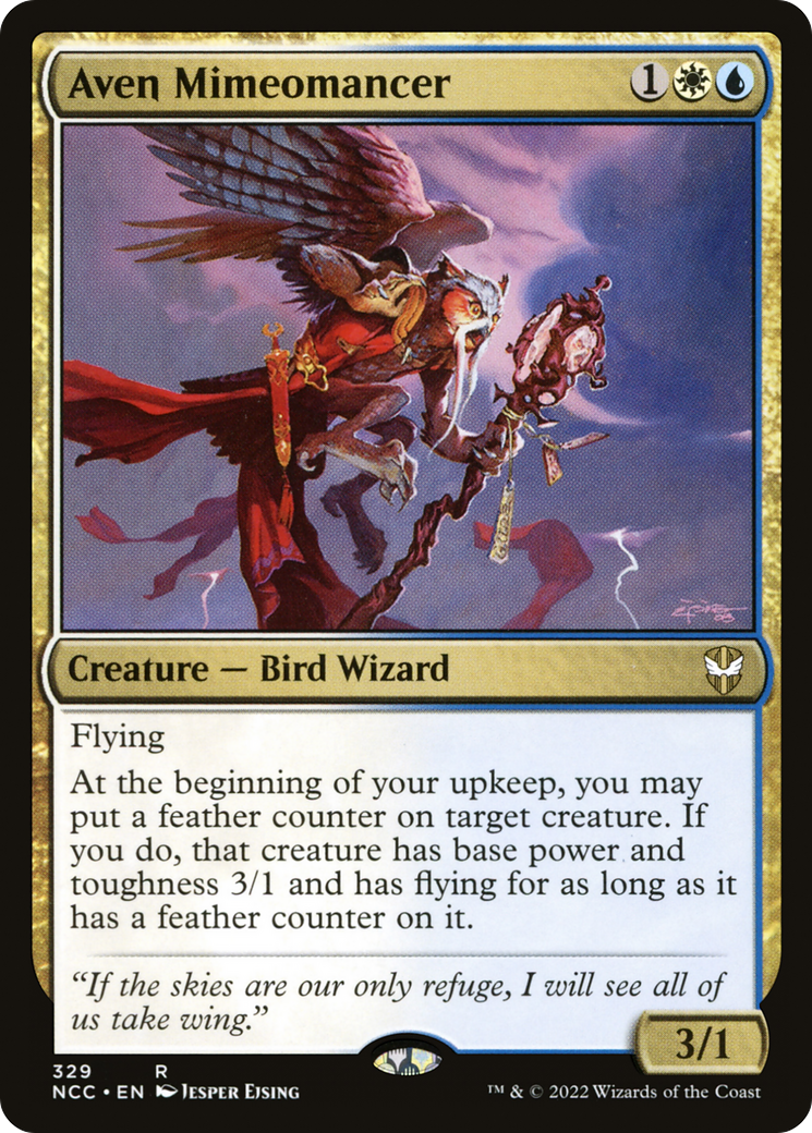 Aven Mimeomancer (NCC-329)  - New Capenna Commander