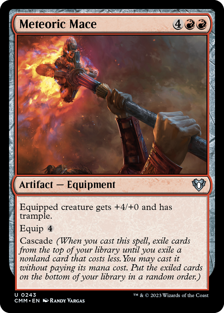 Meteoric Mace (CMM-243)  - Commander Masters