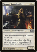 Veteran Swordsmith (M10-039)  Foil - Magic 2010