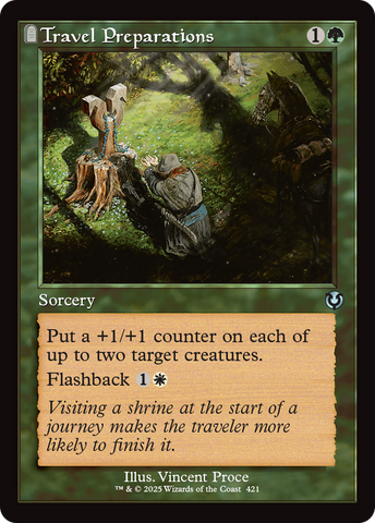 Travel Preparations (Retro Frame) (INR-421)  - Innistrad Remastered: (tombstone)