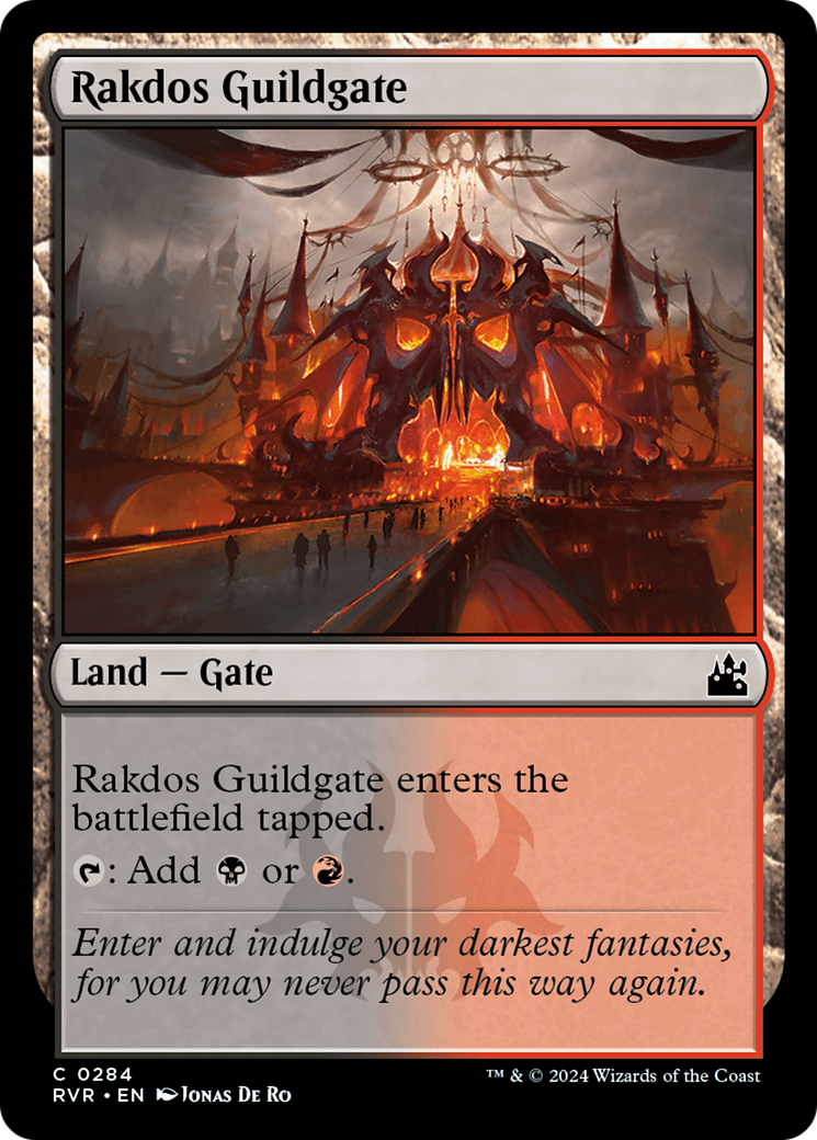 Rakdos Guildgate (RVR-284)  Foil - Ravnica Remastered