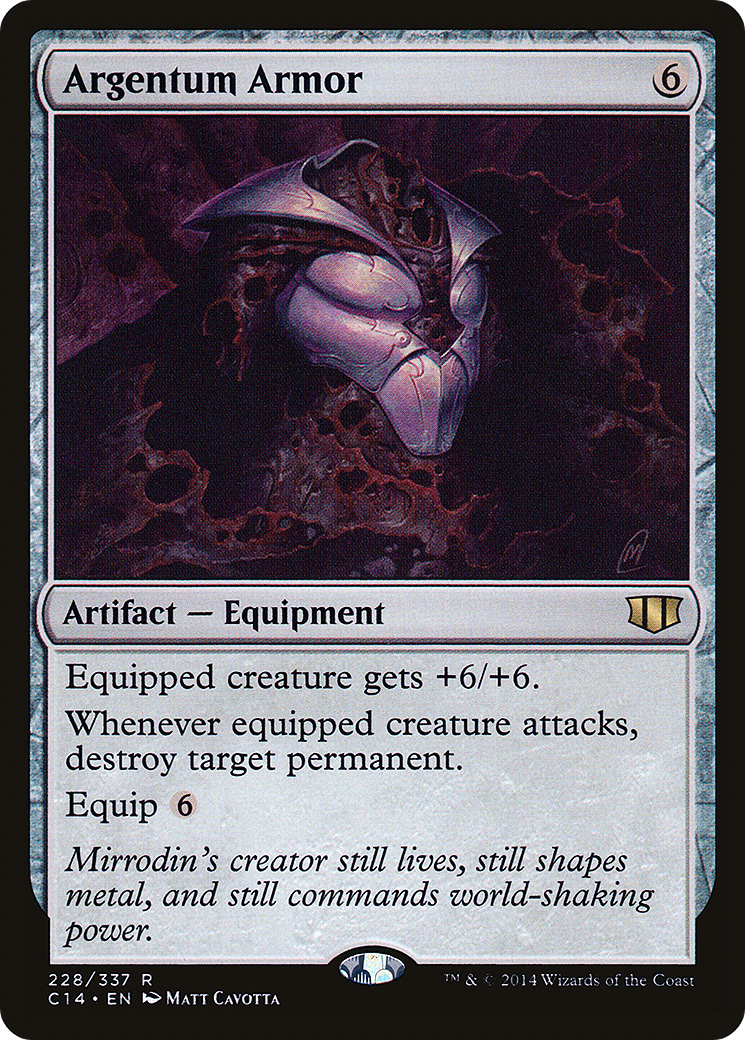 Argentum Armor (C14-228)  - Commander 2014