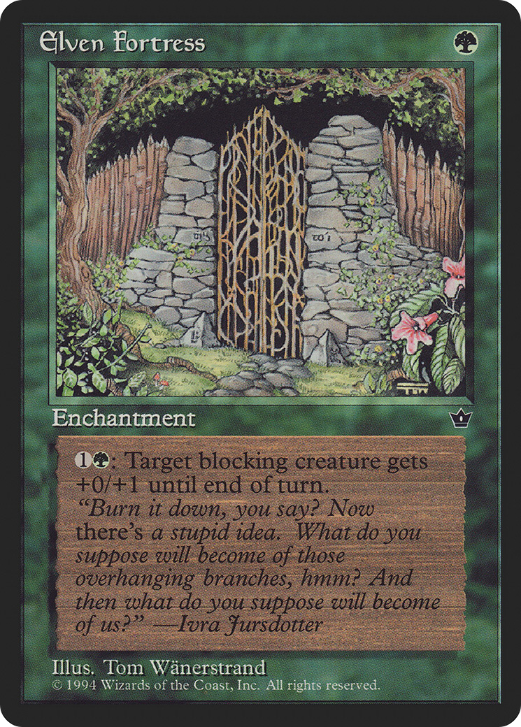 Elven Fortress (Wanerstrand) (FEM-)  - Fallen Empires