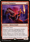Fervent Champion (ELD-124)  Foil - Throne of Eldraine
