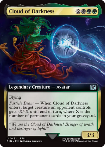 Cloud of Darkness (Extended Art) (FIN-481)  Foil - FINAL FANTASY: (Extended Art)