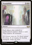 Depopulate (SNC-010)  Foil - Streets of New Capenna