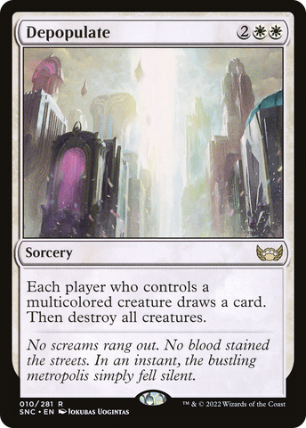 Depopulate (SNC-010)  - Streets of New Capenna