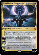 Nicol Bolas, Dragon-God (RVR-205)  Foil - Ravnica Remastered