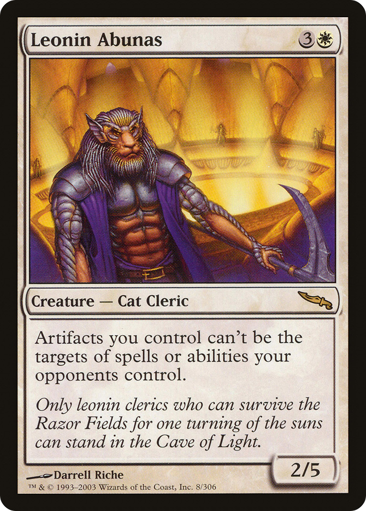 Leonin Abunas (MRD-008)  - Mirrodin