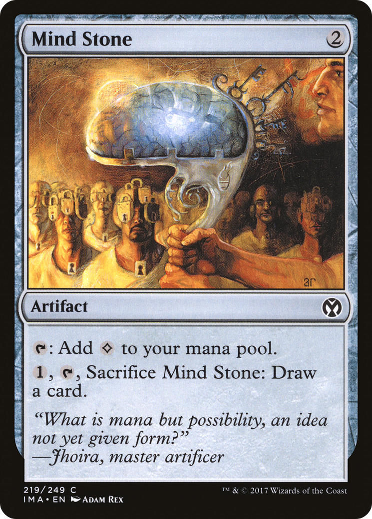 Mind Stone (IMA-219)  Foil - Iconic Masters