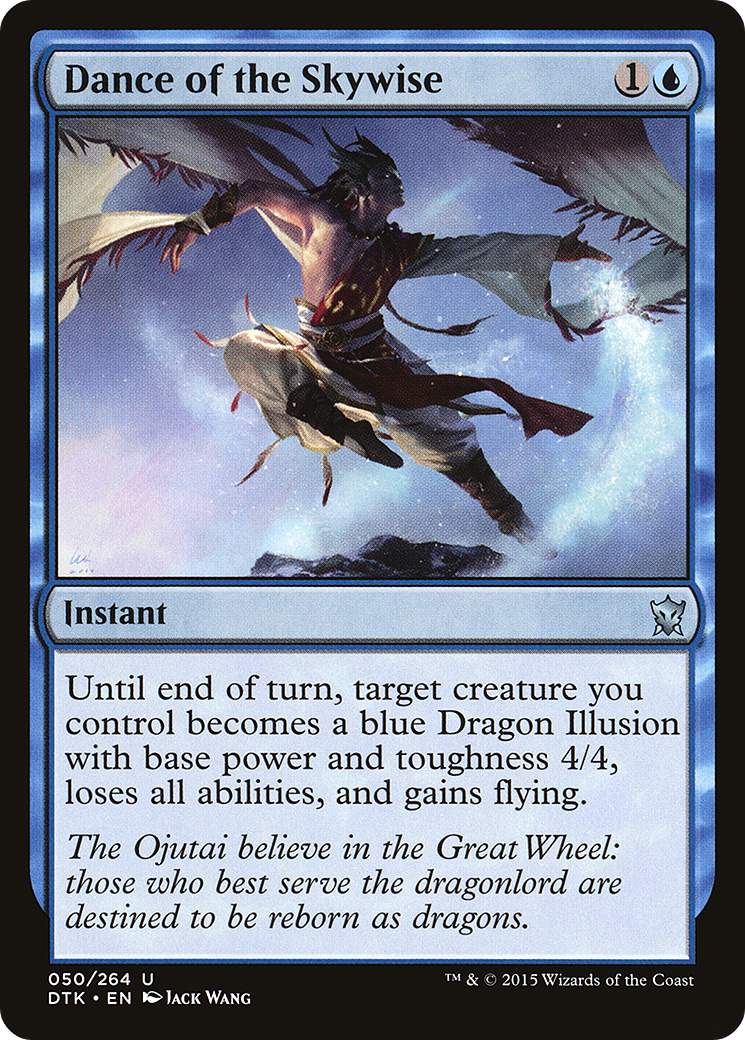 Dance of the Skywise (DTK-050)  Foil - Dragons of Tarkir