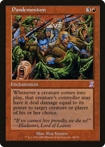 Pandemonium (TSB-068)  Foil - Time Spiral Timeshifted