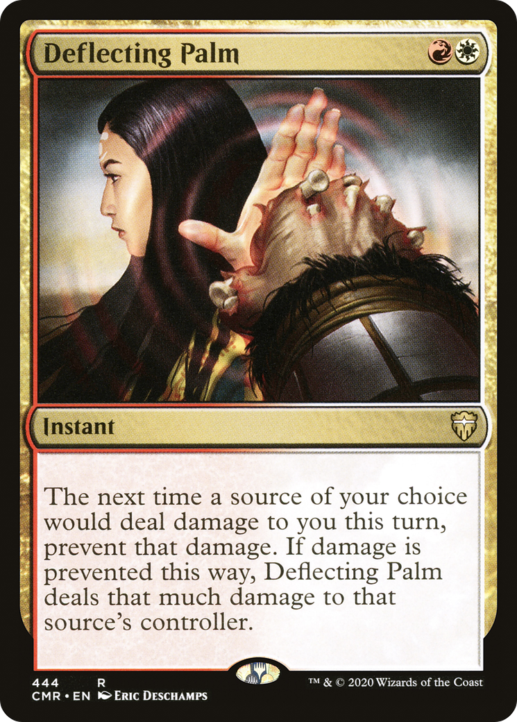 Deflecting Palm (CMR-444)  - Commander Legends