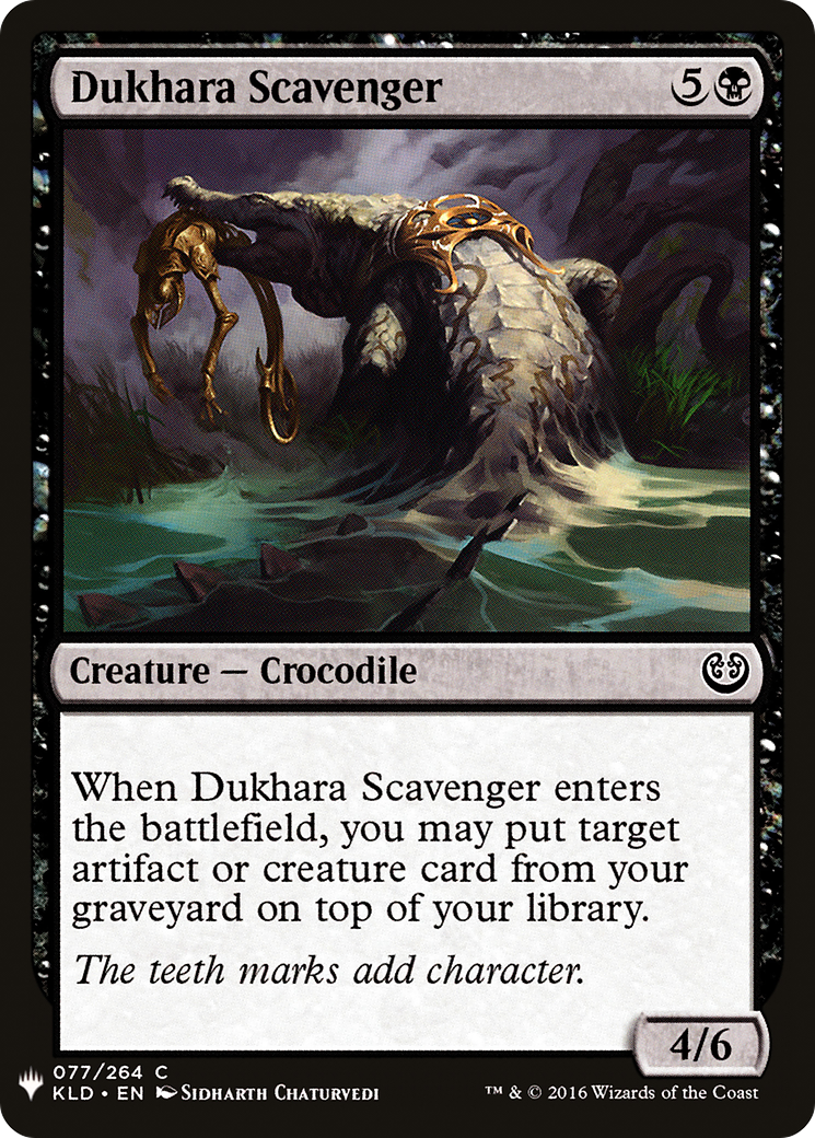 Dukhara Scavenger (LIST-KLD-77)  - The List