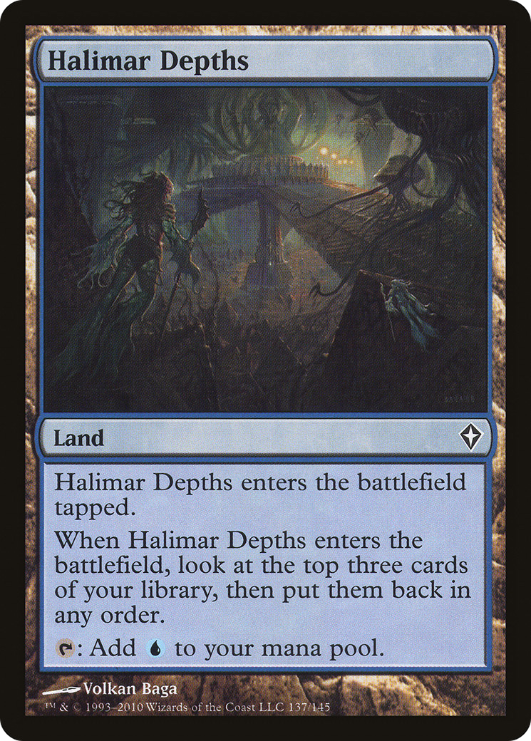 Halimar Depths (WWK-137)  Foil - Worldwake