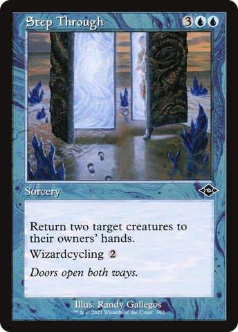 Step Through (Retro Frame) (MH2-392)  Foil - Modern Horizons 2