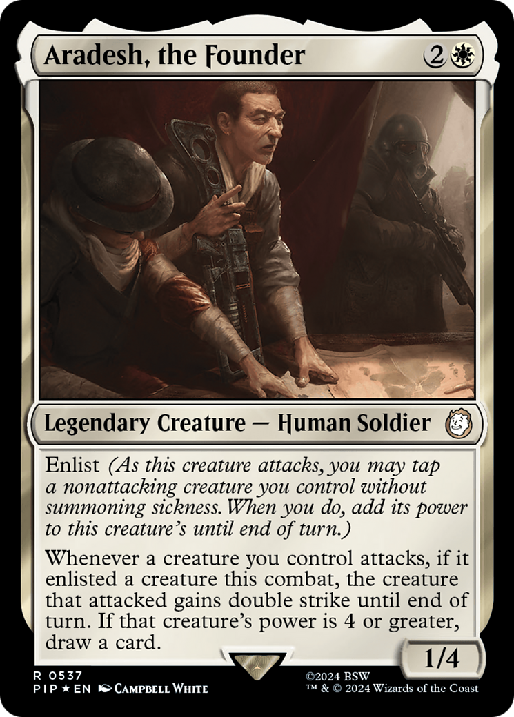 Aradesh, the Founder (Surge Foil) (PIP-537) - Fallout Foil