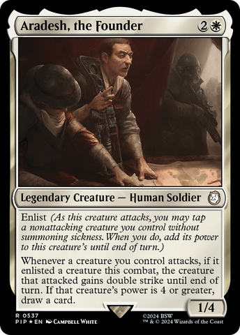 Aradesh, the Founder (Surge Foil) (PIP-537) - Fallout Foil