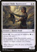 Juniper Order Rootweaver (DMU-022)  Foil - Dominaria United