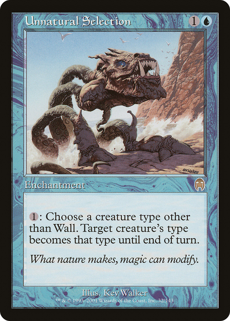 Unnatural Selection (APC-032)  Foil - Apocalypse