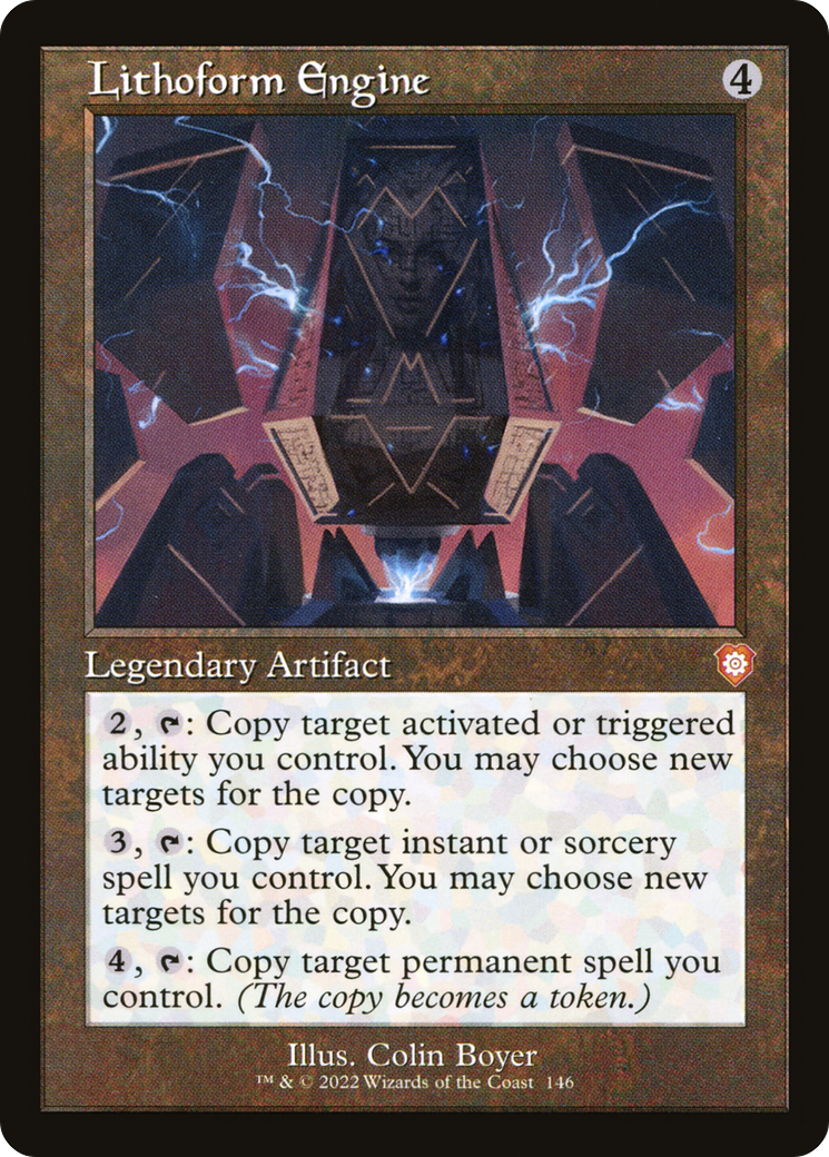 Lithoform Engine (Retro Frame) (BRC-146)  - The Brothers' War Commander