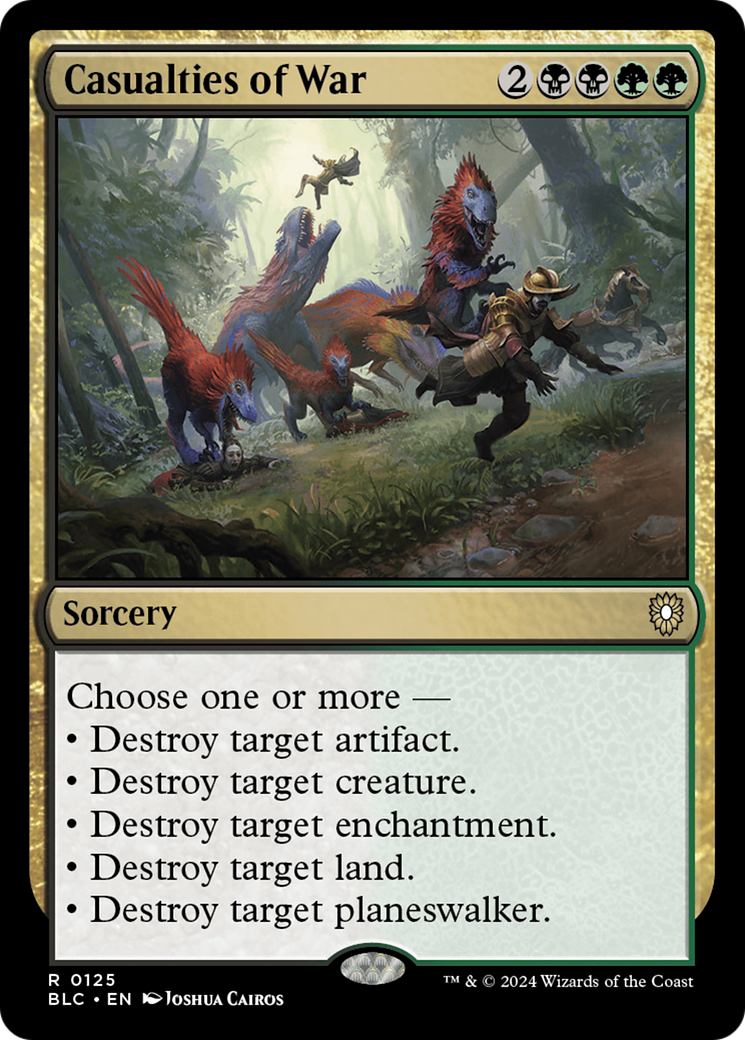 Casualties of War (BLC-125)  - Bloomburrow Commander