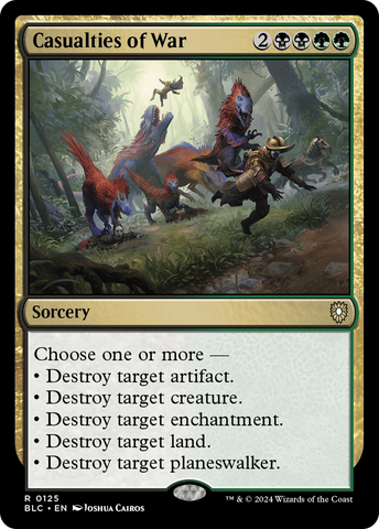Casualties of War (BLC-125)  - Bloomburrow Commander