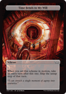Time Bends to My Will (Full Art) (A:DSC-357)  - Duskmourn: House of Horror Commander
