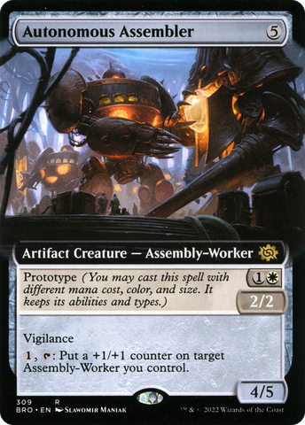 Autonomous Assembler (Extended Art) (BRO-309)  - The Brothers' War: (Extended Art)