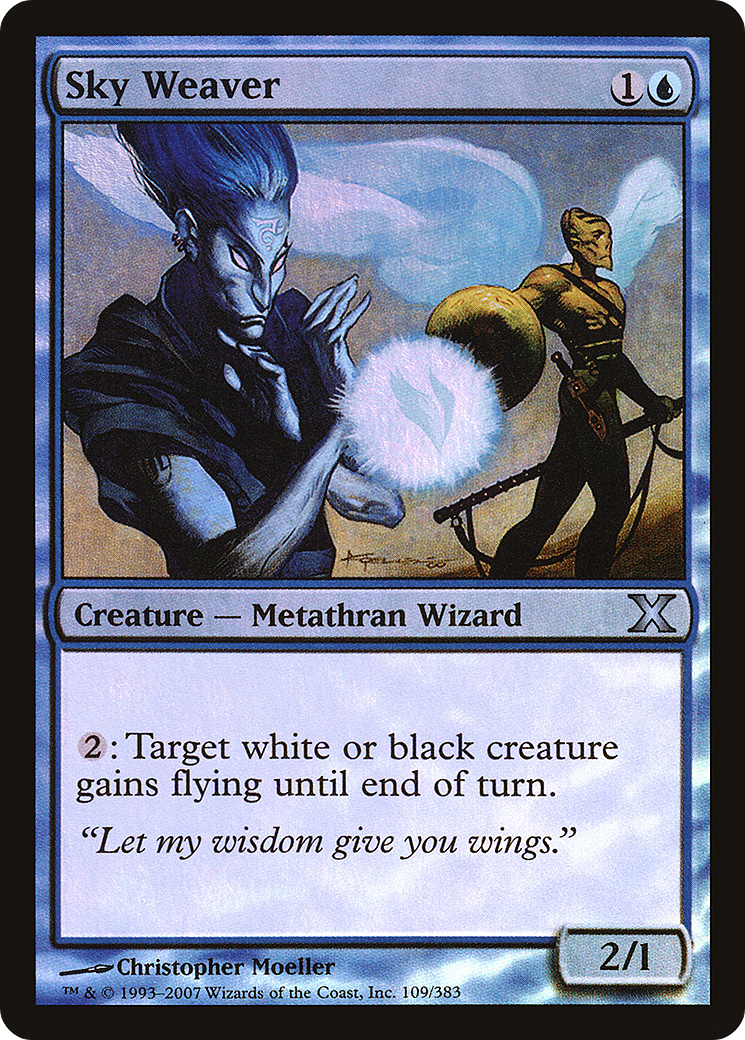Sky Weaver (10E-109★)  Foil - Tenth Edition