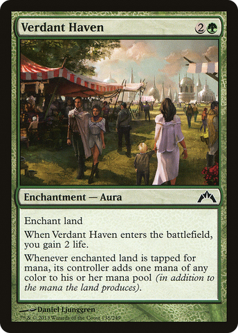 Verdant Haven (GTC-138)  - Gatecrash
