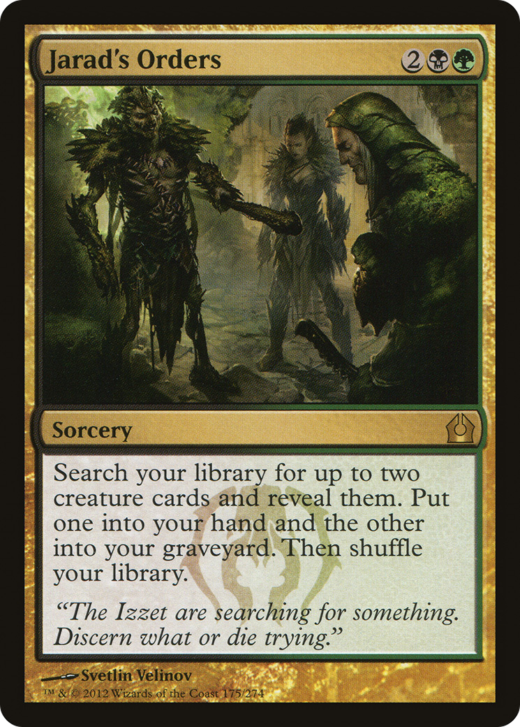 Jarad's Orders (RTR-175)  Foil - Return to Ravnica
