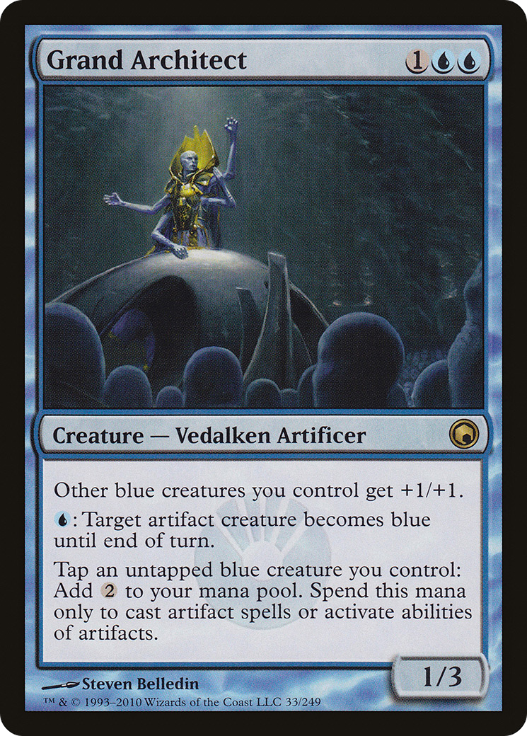 Grand Architect (SOM-033)  - Scars of Mirrodin