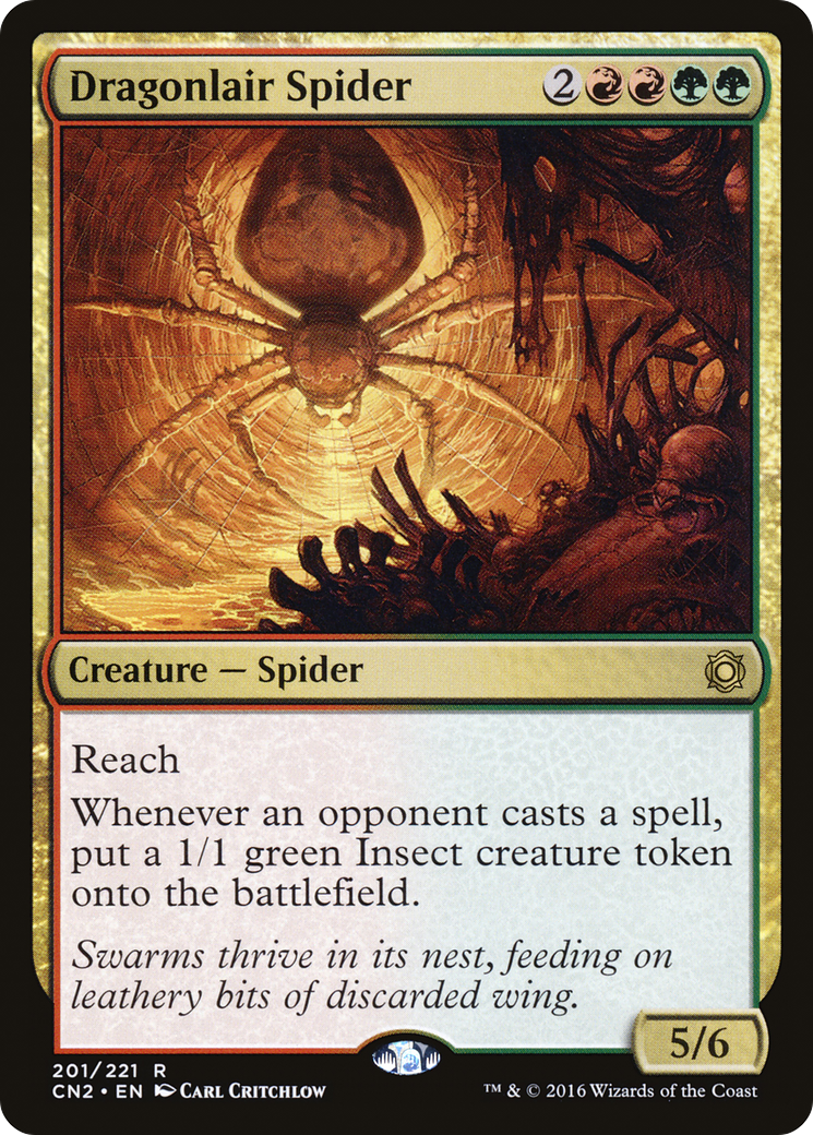 Dragonlair Spider (CN2-201)  Foil - Conspiracy: Take the Crown