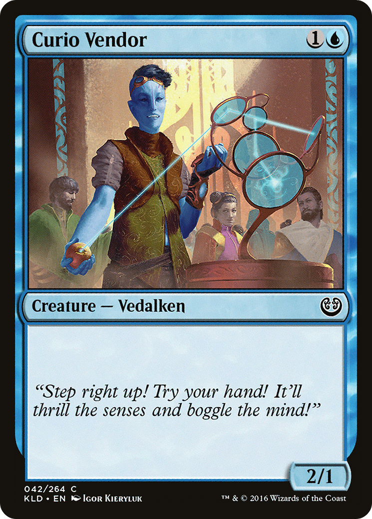 Curio Vendor (KLD-042)  Foil - Kaladesh