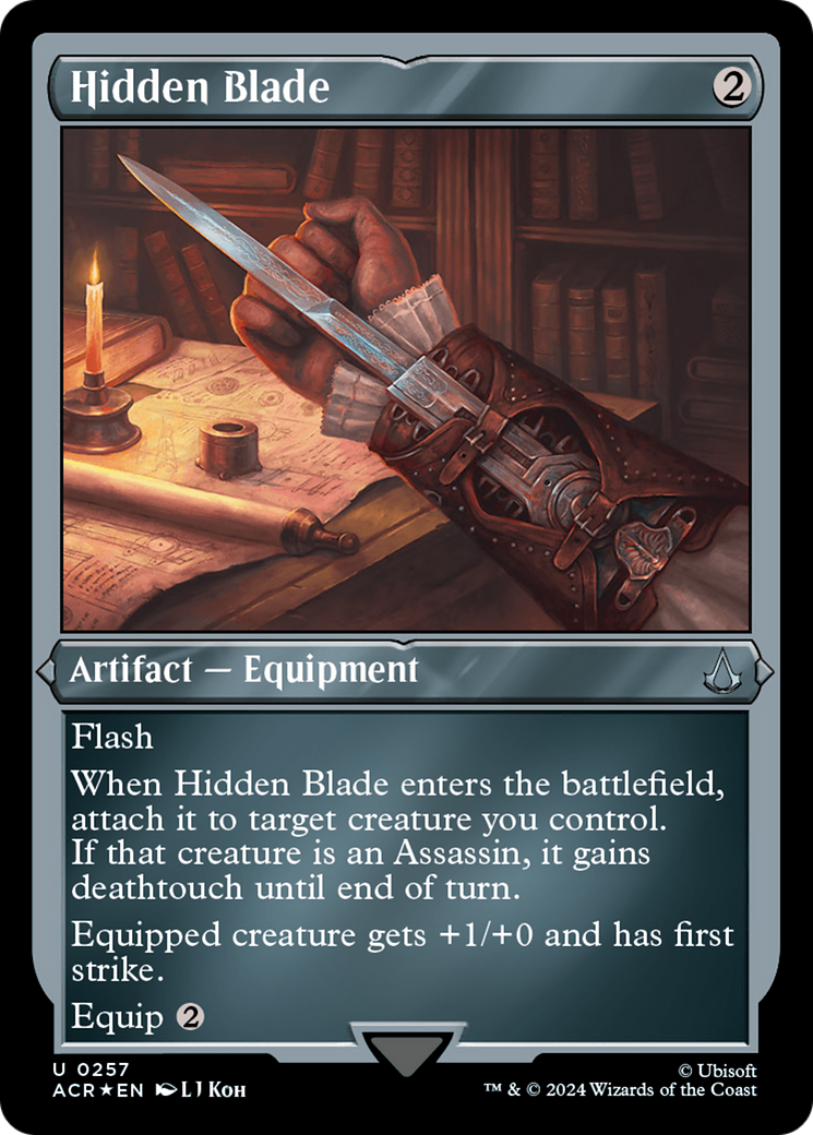Hidden Blade (ACR-257)  Etched Foil - Assassin's Creed