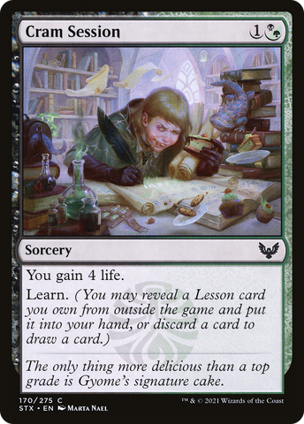 Cram Session (STX-170)  Foil - Strixhaven: School of Mages