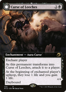 Curse of Leeches (Extended Art) (MID-345)  - Innistrad: Midnight Hunt: (Extended Art, Double Faced Transform)
