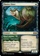 Elusive Otter (Showcase) (WOE-289)  Foil - Wilds of Eldraine: (Showcase)